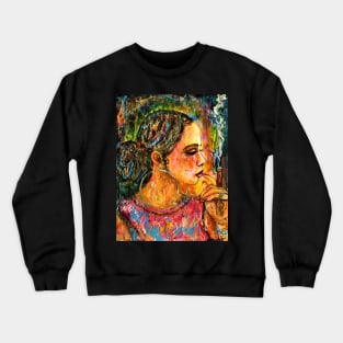 Midnight lounging 2 Crewneck Sweatshirt